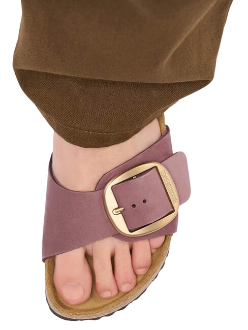MADRID BIG BUCKLE Sandalias de cuero pimienta - Zapatos Mujer