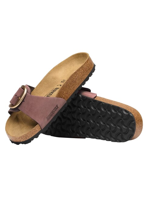 MADRID BIG BUCKLE Sandalias de cuero pimienta - Zapatos Mujer