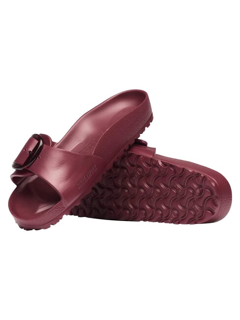 MADRID BIG BUCKLE EVA Zapatillas de goma zifandel - Zapatos Mujer