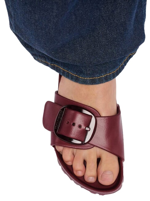 MADRID BIG BUCKLE EVA Zapatillas de goma zifandel - Zapatos Mujer