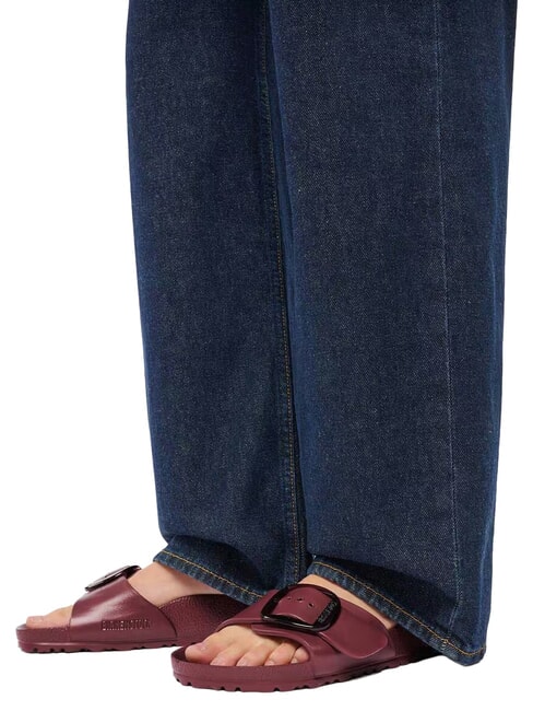 MADRID BIG BUCKLE EVA Zapatillas de goma zifandel - Zapatos Mujer