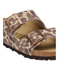 BIRKENSTOCK ARIZONA Sandalias de cuero Castillo de arena de Leo - Zapatos Mujer - 5