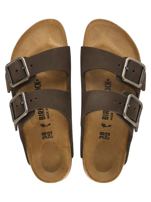 ARIZONA WB Sandalias de cuero moca - Zapatos Hombre