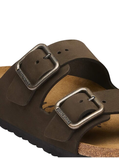 ARIZONA WB Sandalias de cuero moca - Zapatos Hombre