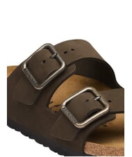 BIRKENSTOCK ARIZONA WB Sandalias de cuero moca - Zapatos Hombre - 5