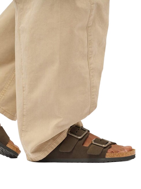 ARIZONA WB Sandalias de cuero moca - Zapatos Hombre