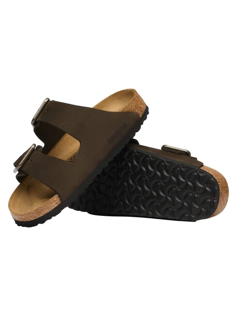 ARIZONA WB Sandalias de cuero moca - Zapatos Hombre