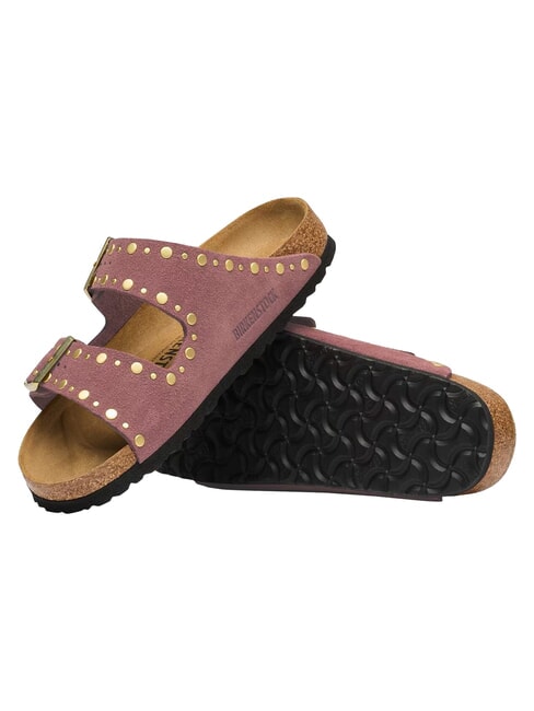 ARIZONA RIVET Sandalias de cuero pimienta - Zapatos Mujer