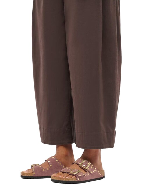 ARIZONA RIVET Sandalias de cuero pimienta - Zapatos Mujer
