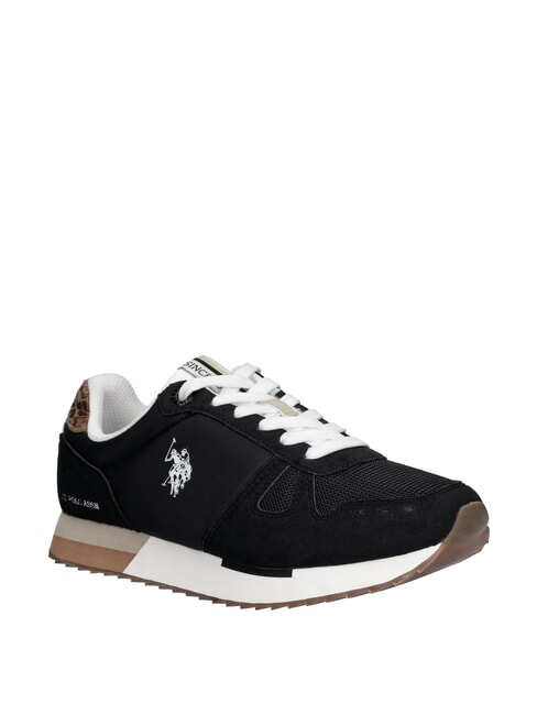 TYLERI Zapatillas deportivas para mujer leopardo negro - Zapatos Mujer