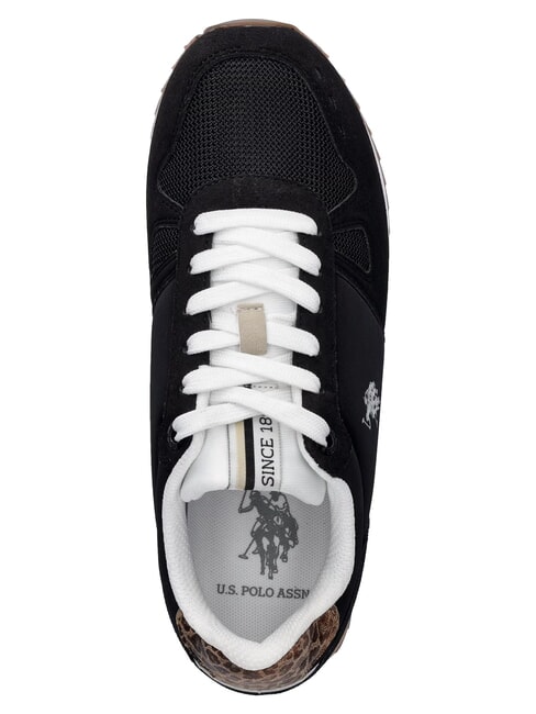 TYLERI Zapatillas deportivas para mujer leopardo negro - Zapatos Mujer