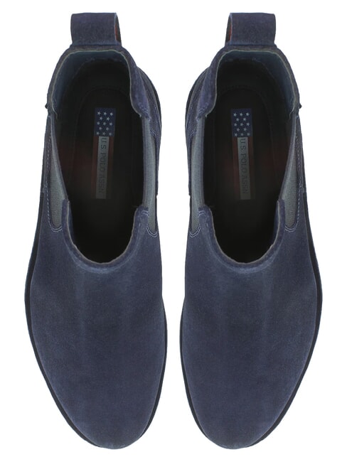 MUST Botines de piel de ante aster - Zapatos Hombre