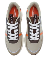 U.S. POLO ASSN. SETH Zapatillas multicolor beige-marr&oacute;n - Zapatos Hombre - 4