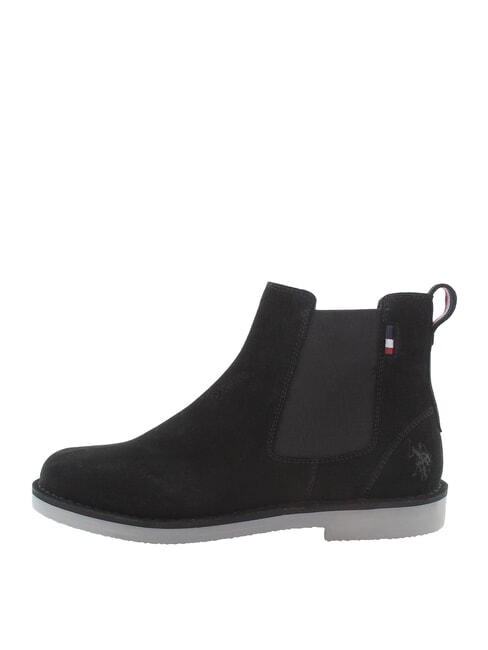 MUST Botines de piel de ante BLK - Zapatos Hombre