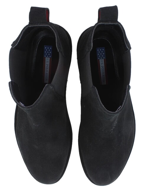 MUST Botines de piel de ante BLK - Zapatos Hombre