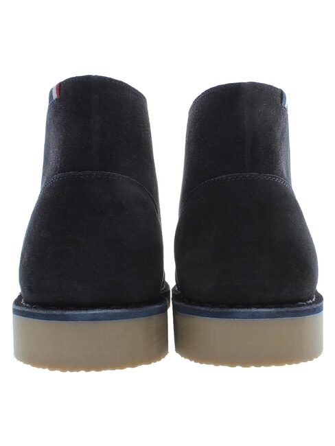 MUST Zapatos de piel de gamuza azul medieval - Zapatos Hombre