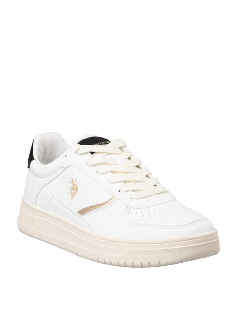 KOSMO Zapatillas deportivas para mujer oro blanco - Zapatos Mujer