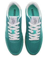 U.S. POLO ASSN. JAKE Zapatillas deportivas de piel mixta pantano verde - Zapatos Hombre - 4