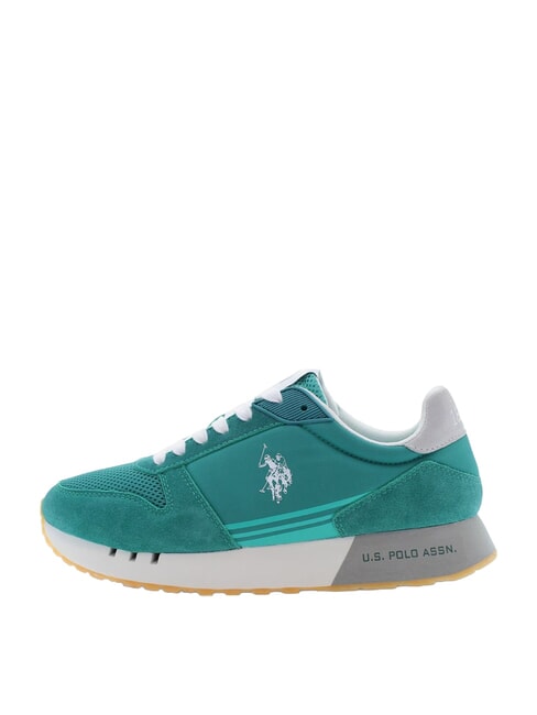 JAKE Zapatillas deportivas de piel mixta pantano verde - Zapatos Hombre