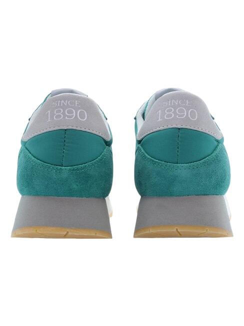 JAKE Zapatillas deportivas de piel mixta pantano verde - Zapatos Hombre