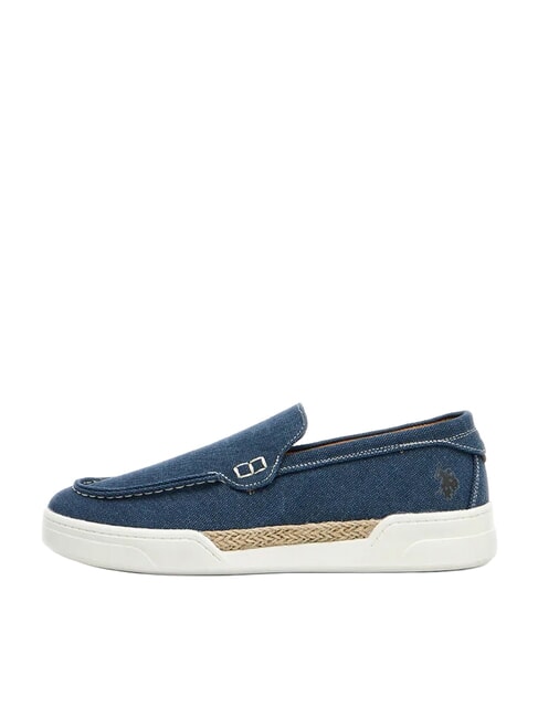 ALONSO Mocasines de lona bandera azul - Zapatos Hombre