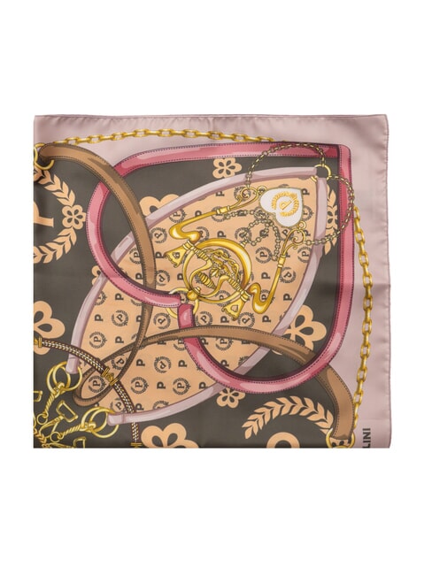 HEARTS TWILL Bufanda cadena rosa - Bufandas