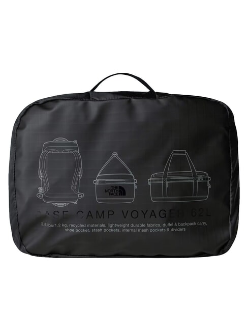 BASE CAMP VOYAGER Mochila de 62 litros. tnf negro/gris asfalto - Bolsas de viaje