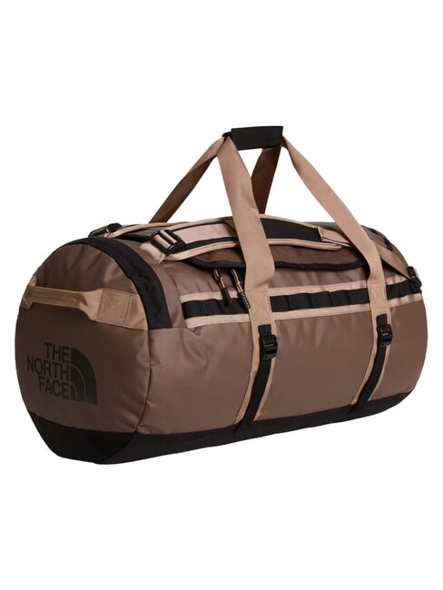 BASE CAMP M Mochila bolsa marr&oacute;n ahumado/negro TNF/granate - Bolsas de viaje