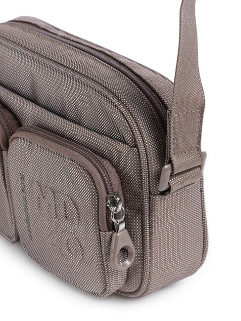 MD20 Minibolso de hombro gris pardo - Bolsos Mujer