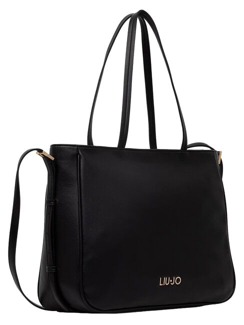 AREZU Bolso de compras de hombro, con correa para el hombro. NEGRO - Bolsos Mujer