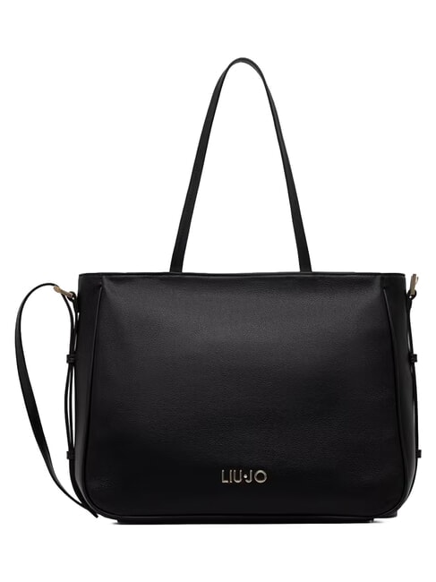 AREZU Bolso de compras de hombro, con correa para el hombro. NEGRO - Bolsos Mujer