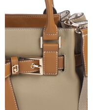 LIUJO CORALLO Bolso de mano con correa para el hombro. lodo - Bolsos Mujer - 5