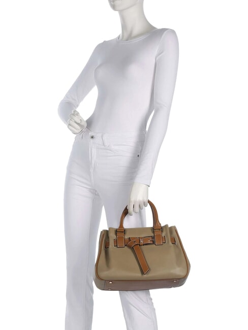 CORALLO Bolso de mano con correa para el hombro. lodo - Bolsos Mujer