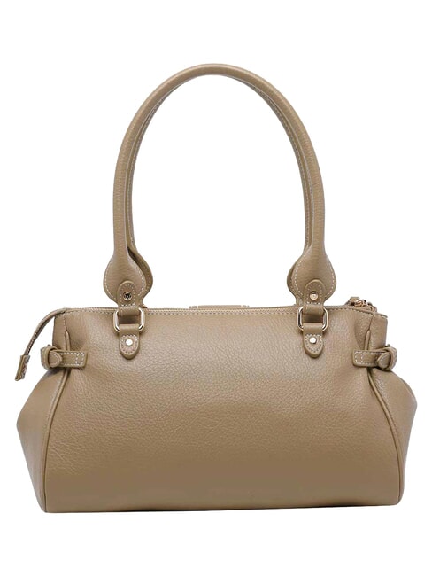 CORNIOLA Bolso de hombro con correa extra&iacute;ble. lodo - Bolsos Mujer