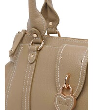 LIUJO CORNIOLA Bolso de hombro con correa extra&iacute;ble. lodo - Bolsos Mujer - 4