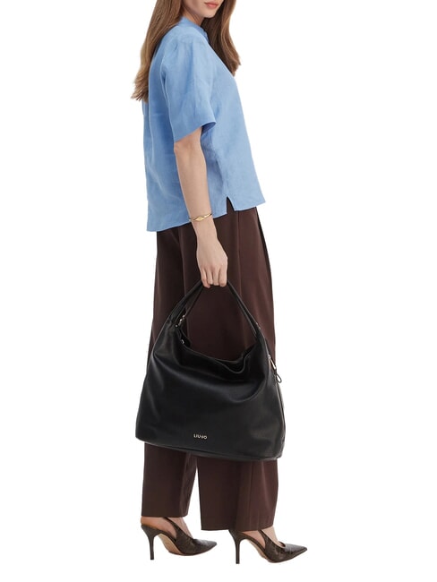 KALISKA Bolso tote con correa para el hombro NEGRO - Bolsos Mujer