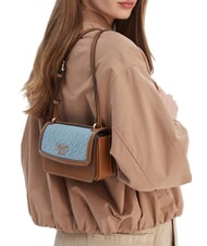 LIUJO EVRIM Minibolso de hombro azul polvoriento - Bolsos Mujer - 2