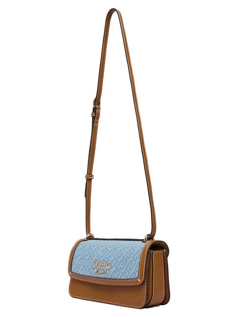 EVRIM Minibolso de hombro azul polvoriento - Bolsos Mujer