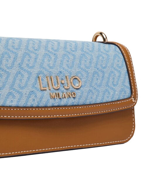 EVRIM Minibolso de hombro azul polvoriento - Bolsos Mujer