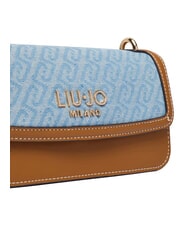 LIUJO EVRIM Minibolso de hombro azul polvoriento - Bolsos Mujer - 5