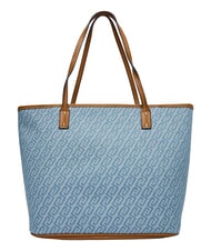 LIUJO EVRIM Bolso de compras de hombro azul polvoriento - Bolsos Mujer - 3