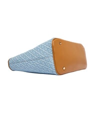 LIUJO EVRIM Bolso de compras de hombro azul polvoriento - Bolsos Mujer - 5
