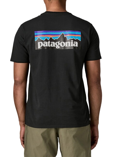P-6 LOGO Camiseta de manga corta negro - camiseta
