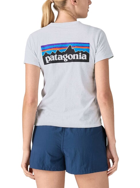 P-6 LOGO Camiseta fibra blanca - camiseta