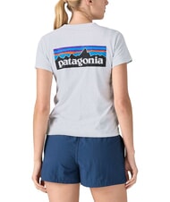 PATAGONIA P-6 LOGO Camiseta fibra blanca - camiseta - 2