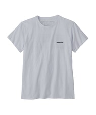 PATAGONIA P-6 LOGO Camiseta fibra blanca - camiseta - 3