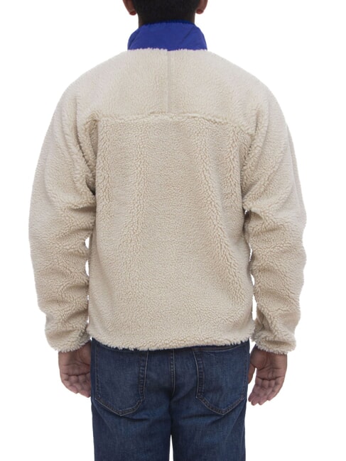 RETRO-X  natural oscuro con azul cobalto - Chaquetas de hombre