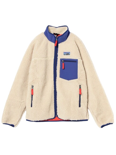 RETRO-X  natural oscuro con azul cobalto - Chaquetas de hombre