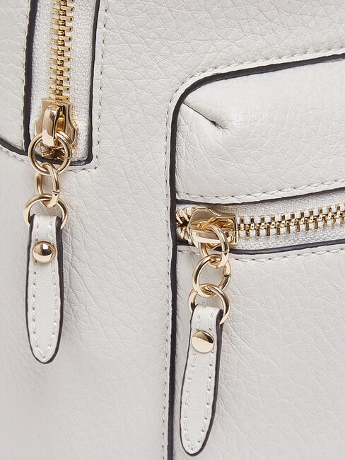 EMATITE Mochila con bolsillo frontal crema - Bolsos Mujer