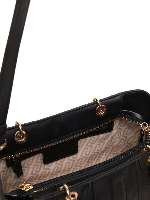 EMATITE Bolso de hombro con correa para el hombro. NEGRO - Bolsos Mujer